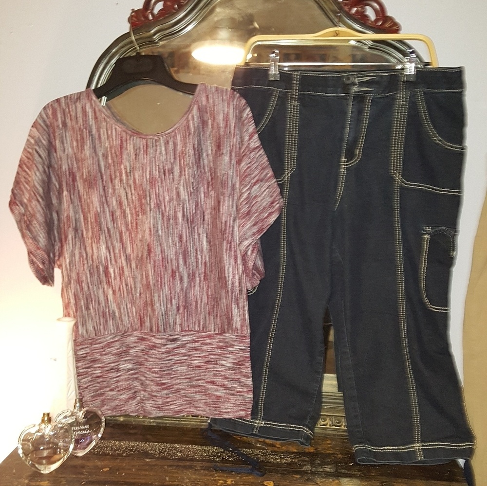 Sweater & jeans